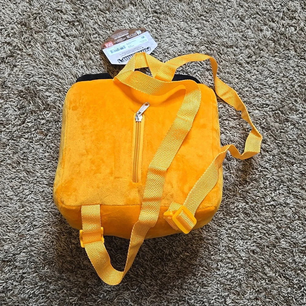 Minecraft Fox Plush Backpack Bag Mojang Studios Purse - Picture 2 of 2